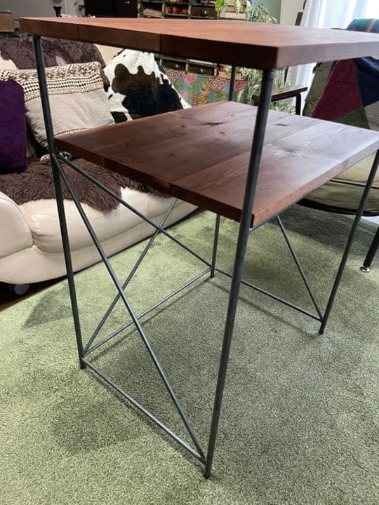 アイアン家具　デスク　カウンター　オーダーメイド　男前　無骨　ハンドメイド