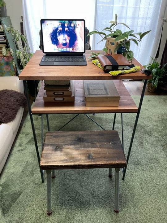 アイアン家具　デスク　カウンター　オーダーメイド　男前　無骨　ハンドメイド