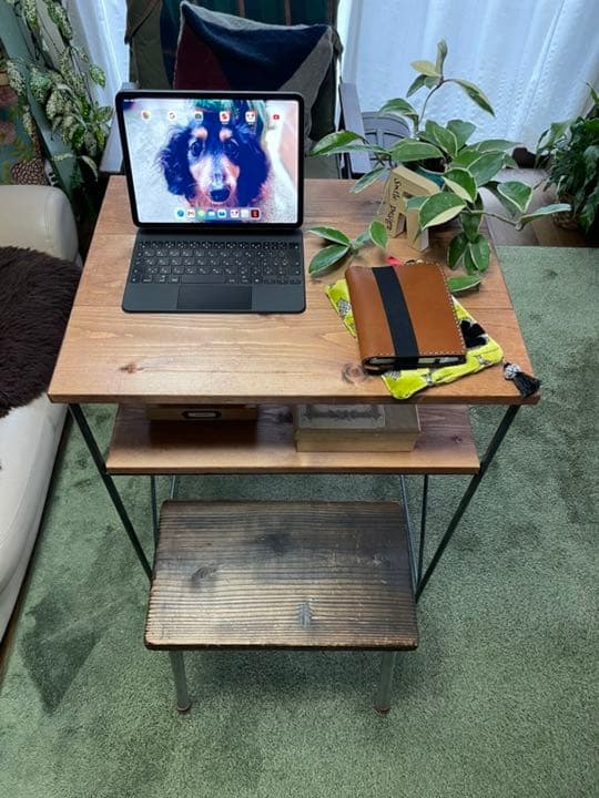 アイアン家具　デスク　カウンター　オーダーメイド　男前　無骨　ハンドメイド