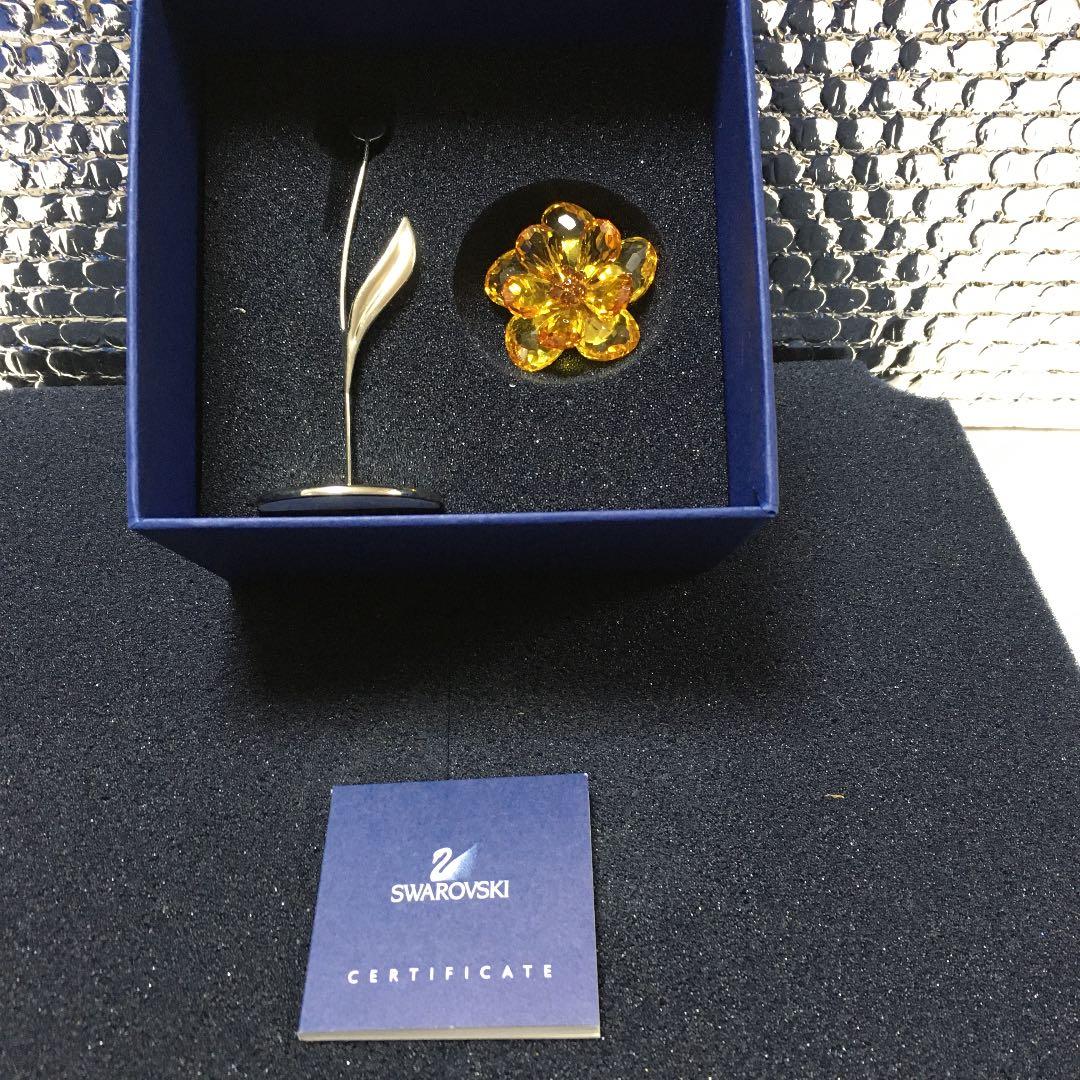 新品❣️希少品SWAROVSKI CRYSTAL FLOWER