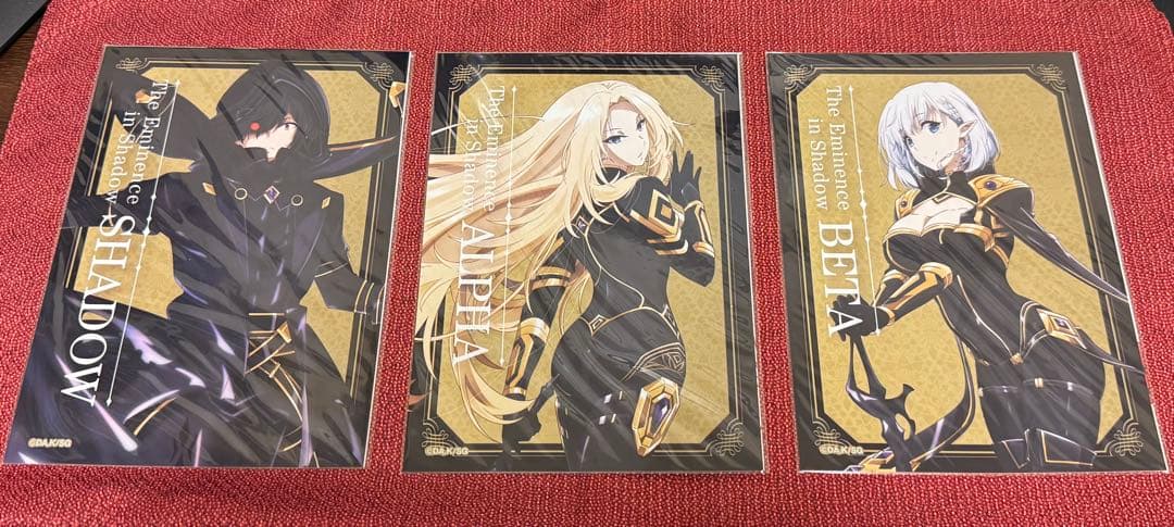 陰の実力者になりたくて！　皓白の祝祭 / 漆黒の饗宴　2L判ブロマイド 全種