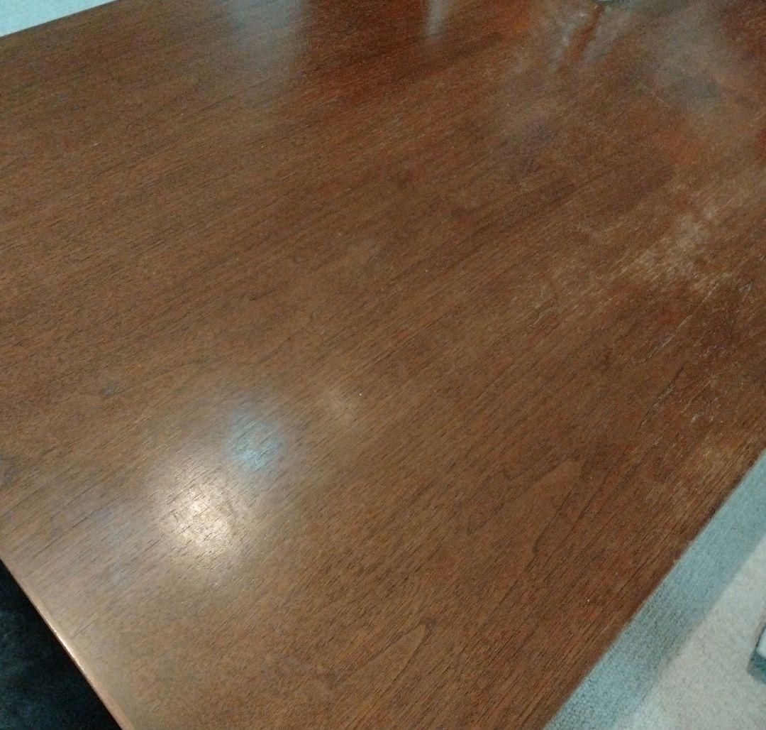 【引取割引】天然木　ウォールナット　ローテーブル　　センターテーブル