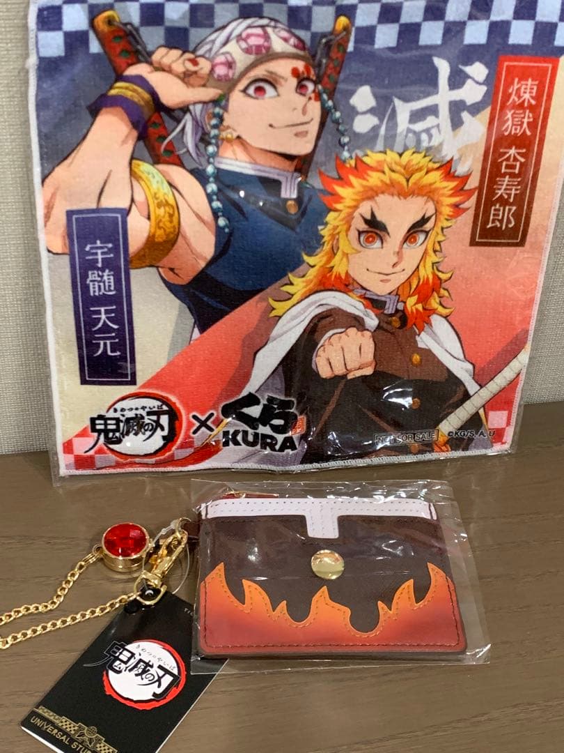 USJ 鬼滅の刃煉獄杏寿郎 カチューチャ チケットホルダー 4点セット