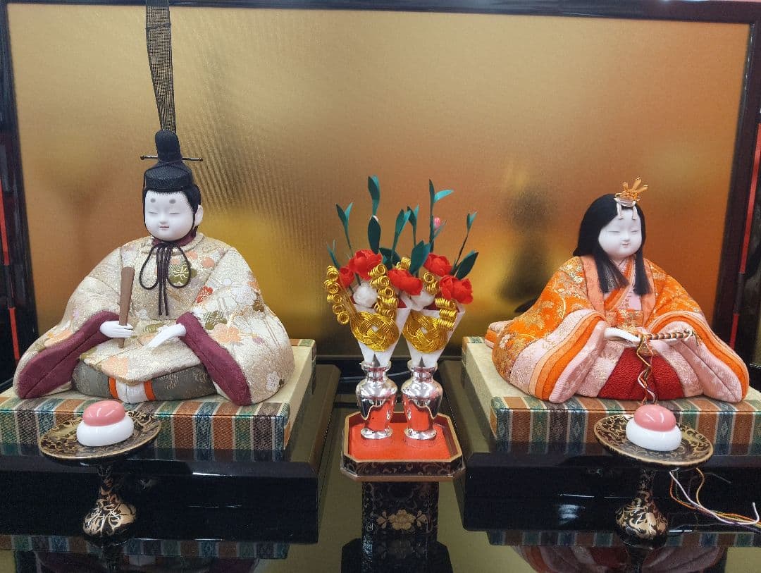 真多呂人形オリジナル五段飾り 雛人形 コンパクト 木目込人形 十五人飾