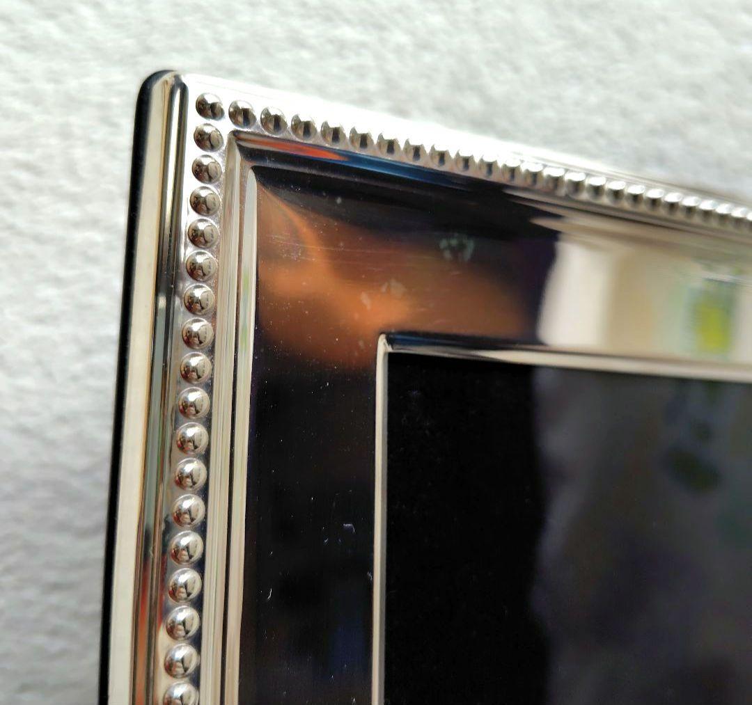 CHRISTOFLE クリストフル シルバー パールフォトフレーム 写真立て