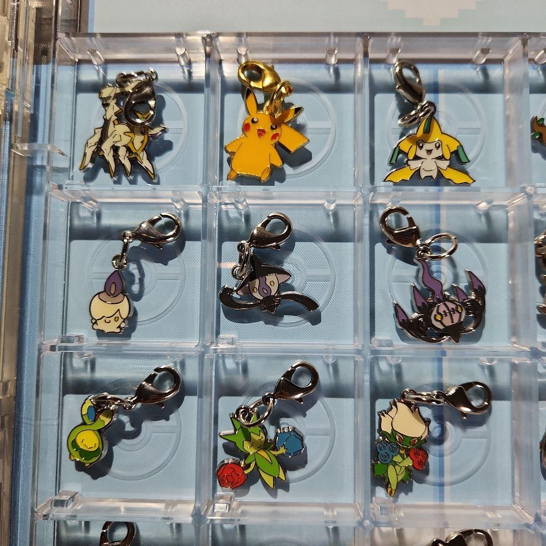 ポケモン 全国ずかんメタルチャーム+収納ケース チャーム23個まとめ