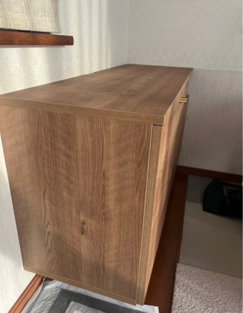 都内送料無料 LOWYA ロウヤ キャビネット 日本製 木製