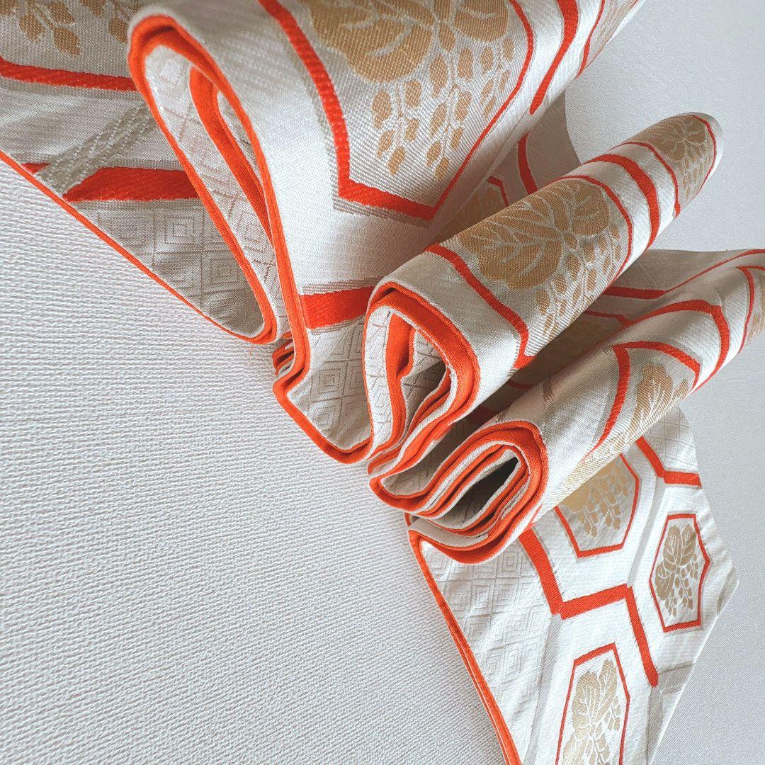 七五三　7歳女の子　フルセット　きもの　青系　金プリント　花鼓　折り鶴　7285