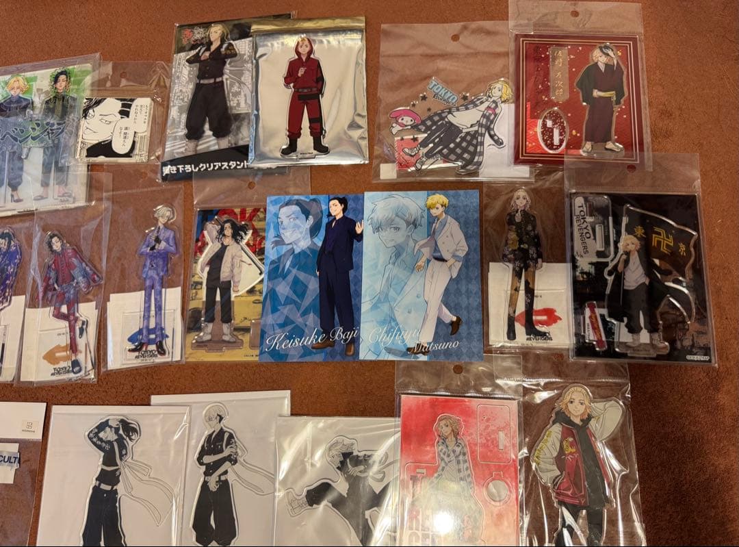 マイキー、場地圭介、松野千冬 、九井一、乾青宗、東リベ アクスタ ect