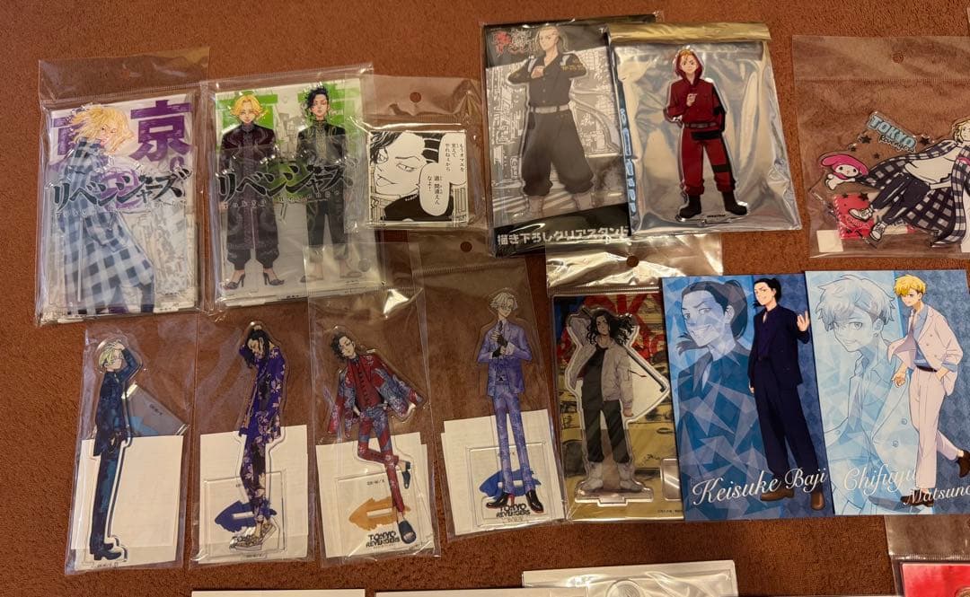 マイキー、場地圭介、松野千冬 、九井一、乾青宗、東リベ アクスタ ect