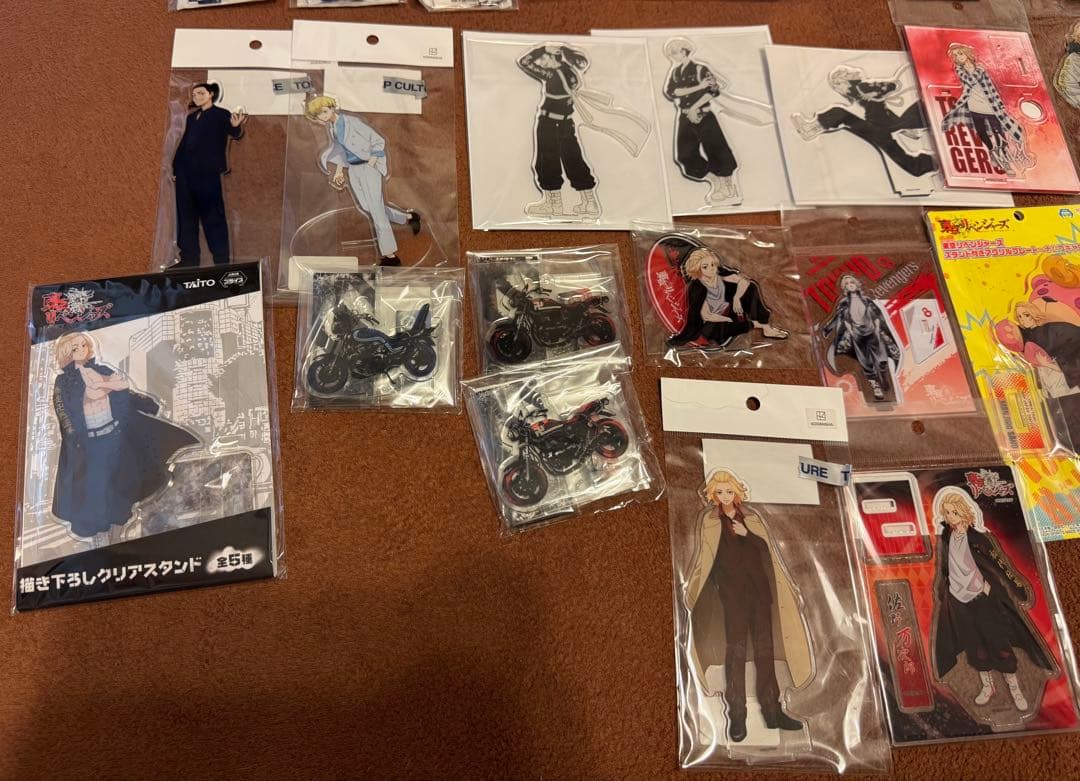 マイキー、場地圭介、松野千冬 、九井一、乾青宗、東リベ アクスタ ect