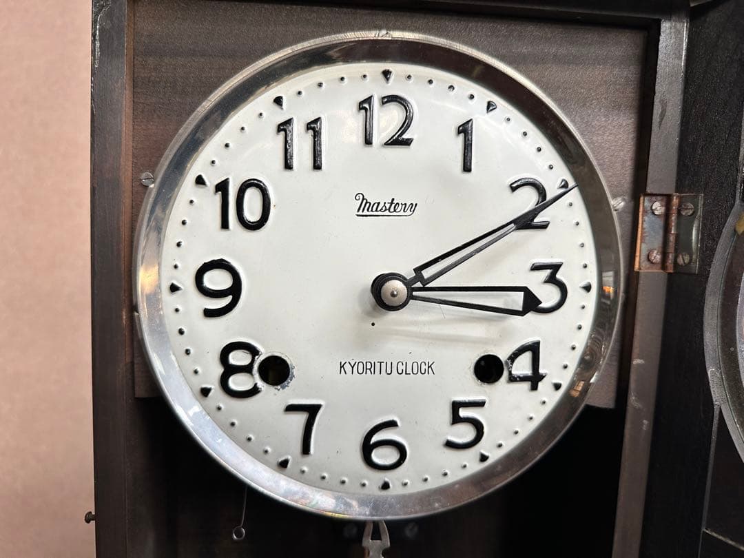 KYORITUCLOCK  mastery  ゼンマイ式振り子時計
