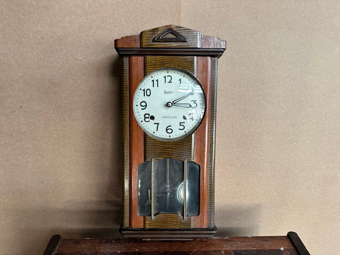 KYORITUCLOCK  mastery  ゼンマイ式振り子時計