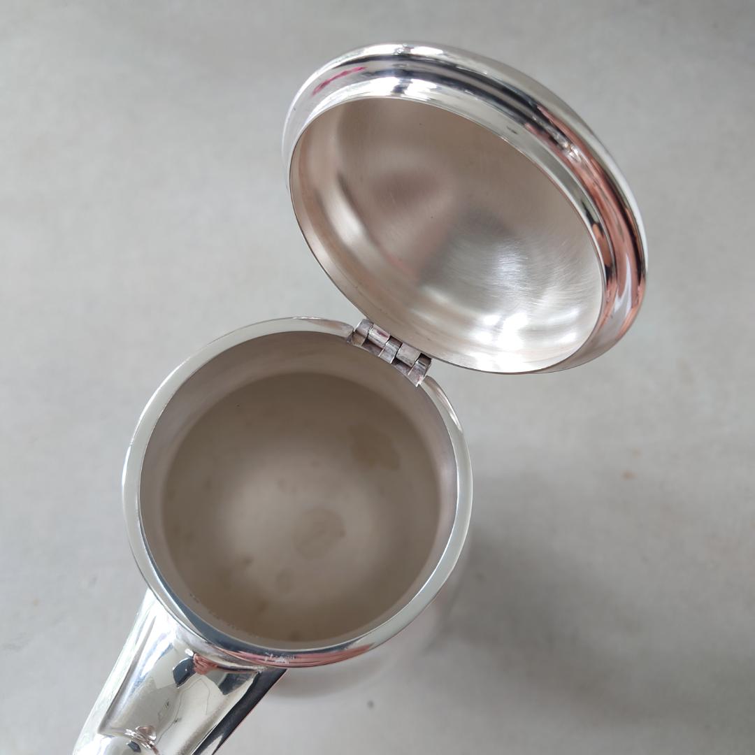 美品 クリストフル マルリー コーヒー ティー シュガー ミルク ポット 4点