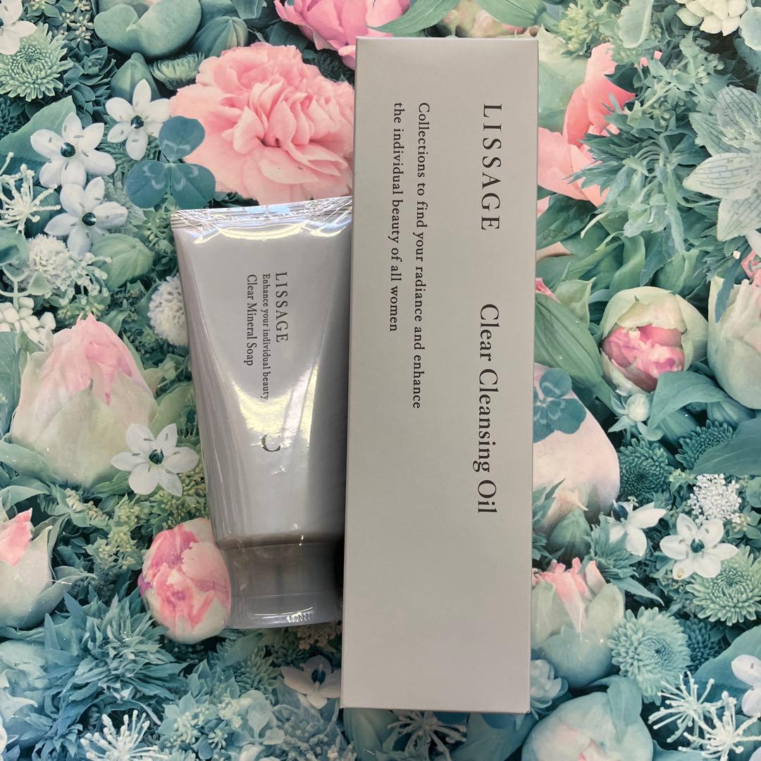 リサージ クリアクレンジングオイル(3箱)＆クリアミネラルソープ(3本)