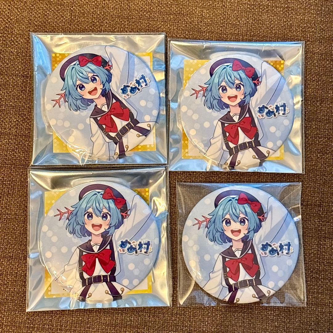 めめ村 ウパパロン 缶バッジ アクリルブロック ポストカード セット