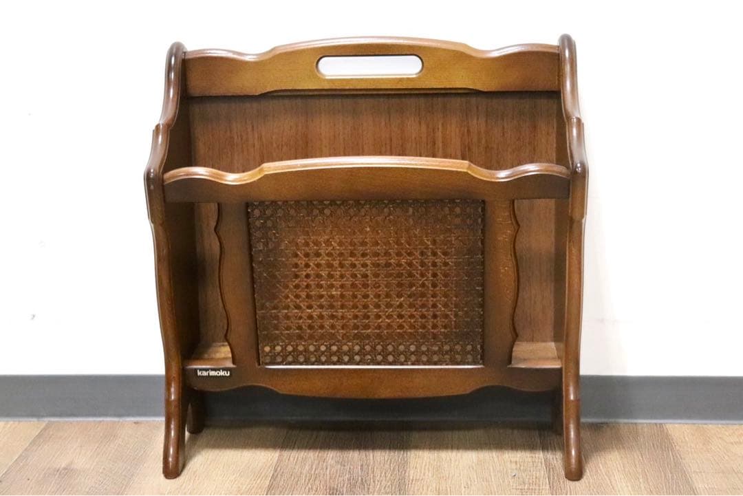 GMHS279A○karimoku / カリモク コロニアル マガジンラック ス