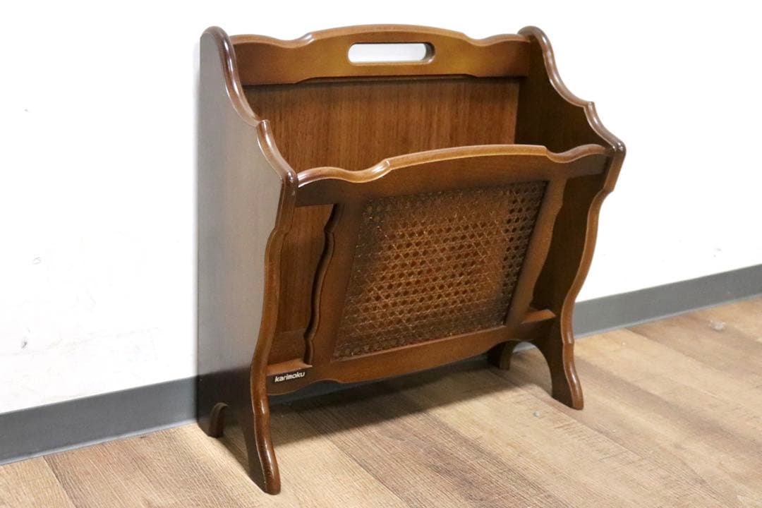 GMHS279A○karimoku / カリモク コロニアル マガジンラック ス