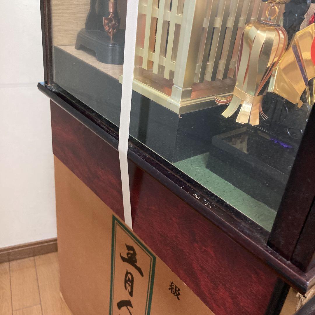 兜飾り(五月人形) ガラスケース入り