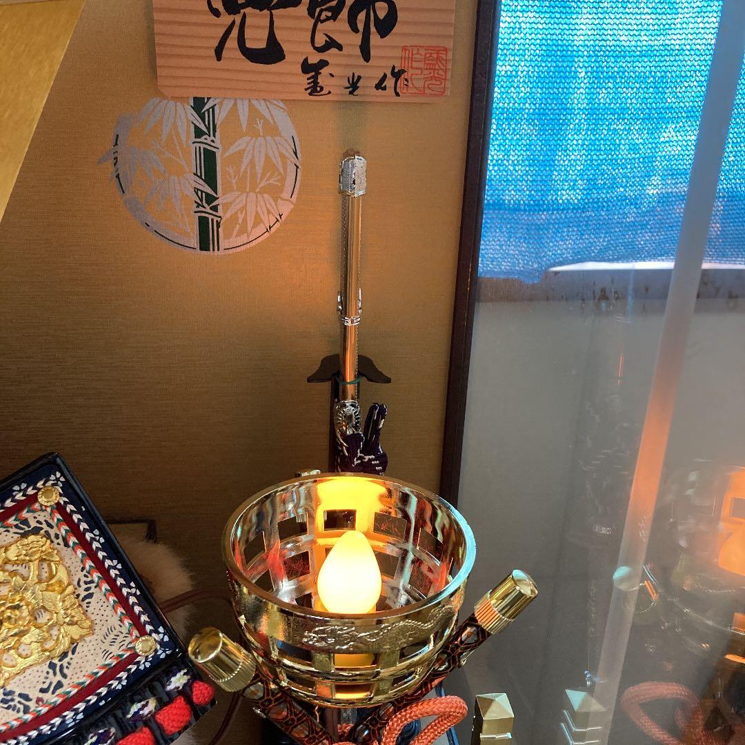 兜飾り(五月人形) ガラスケース入り