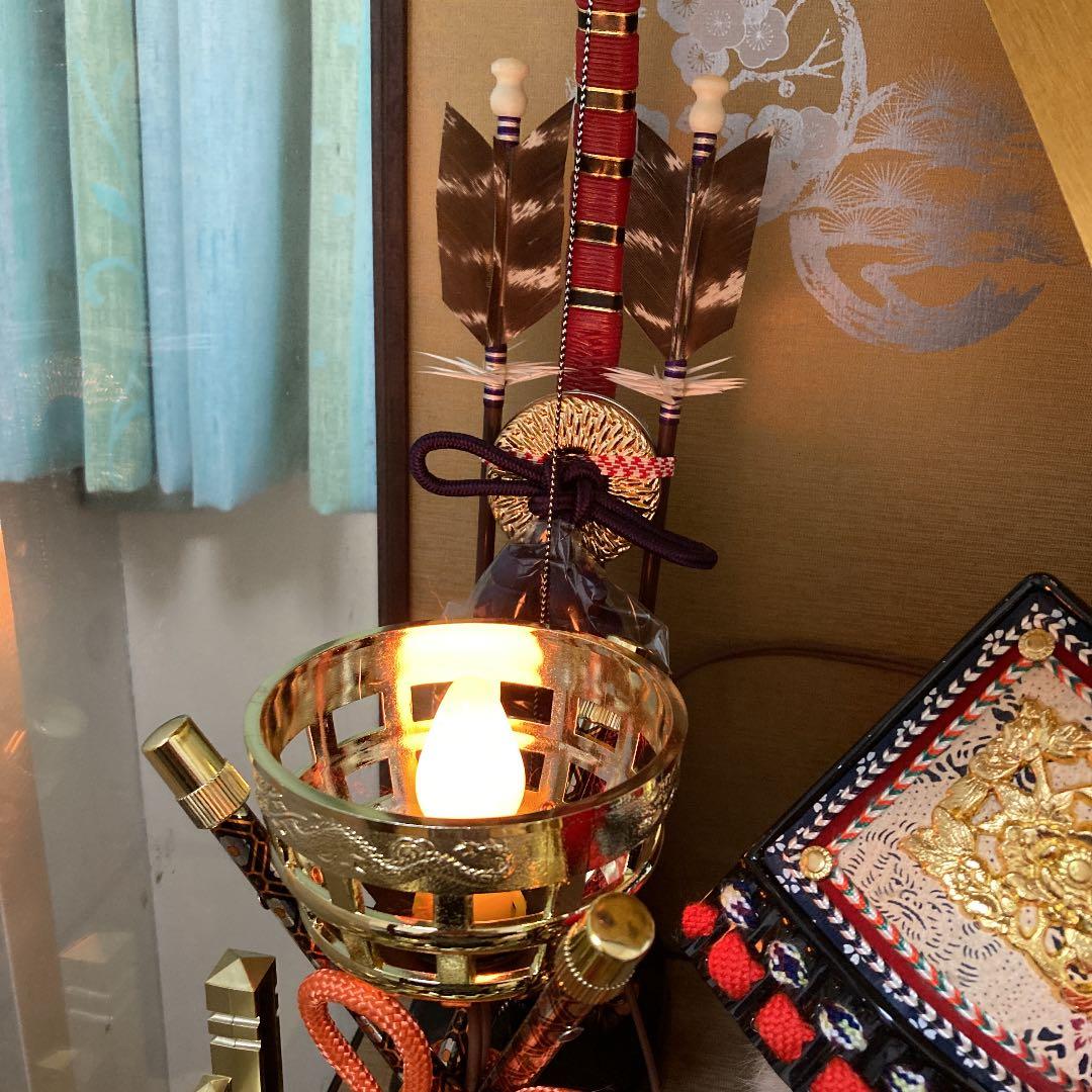 兜飾り(五月人形) ガラスケース入り