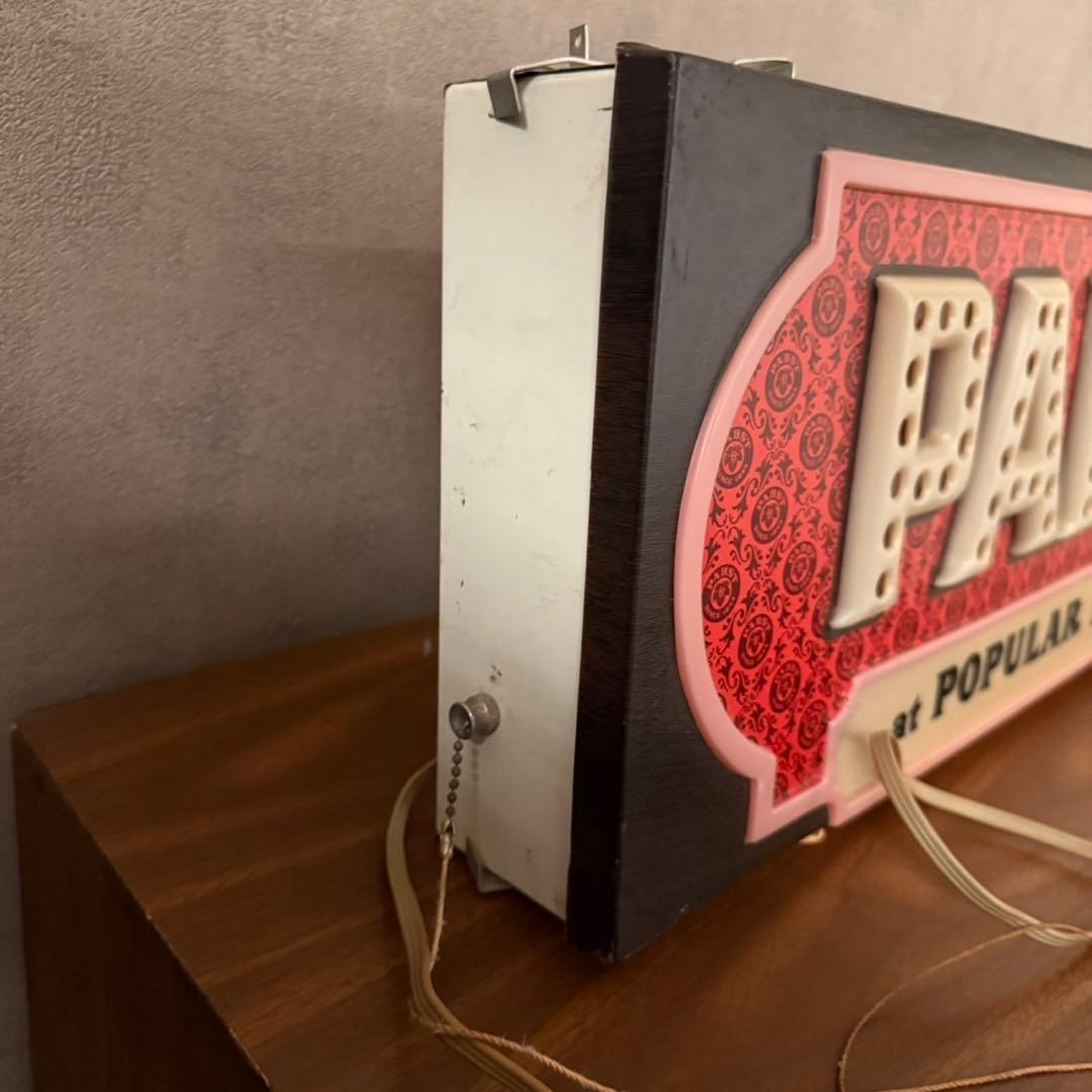 1970s Pabst Blue Ribbon サイン照明 パブストブルーリボン