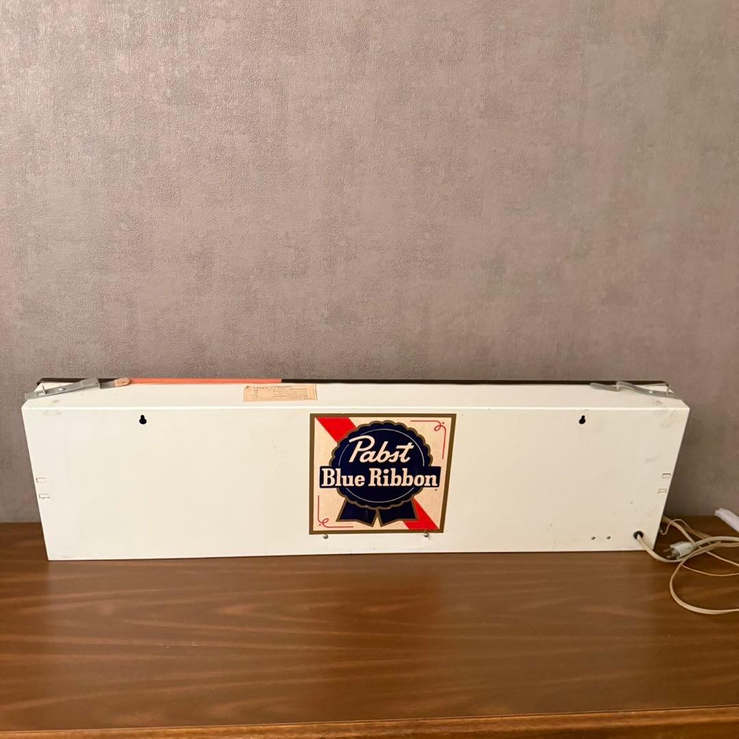 1970s Pabst Blue Ribbon サイン照明 パブストブルーリボン