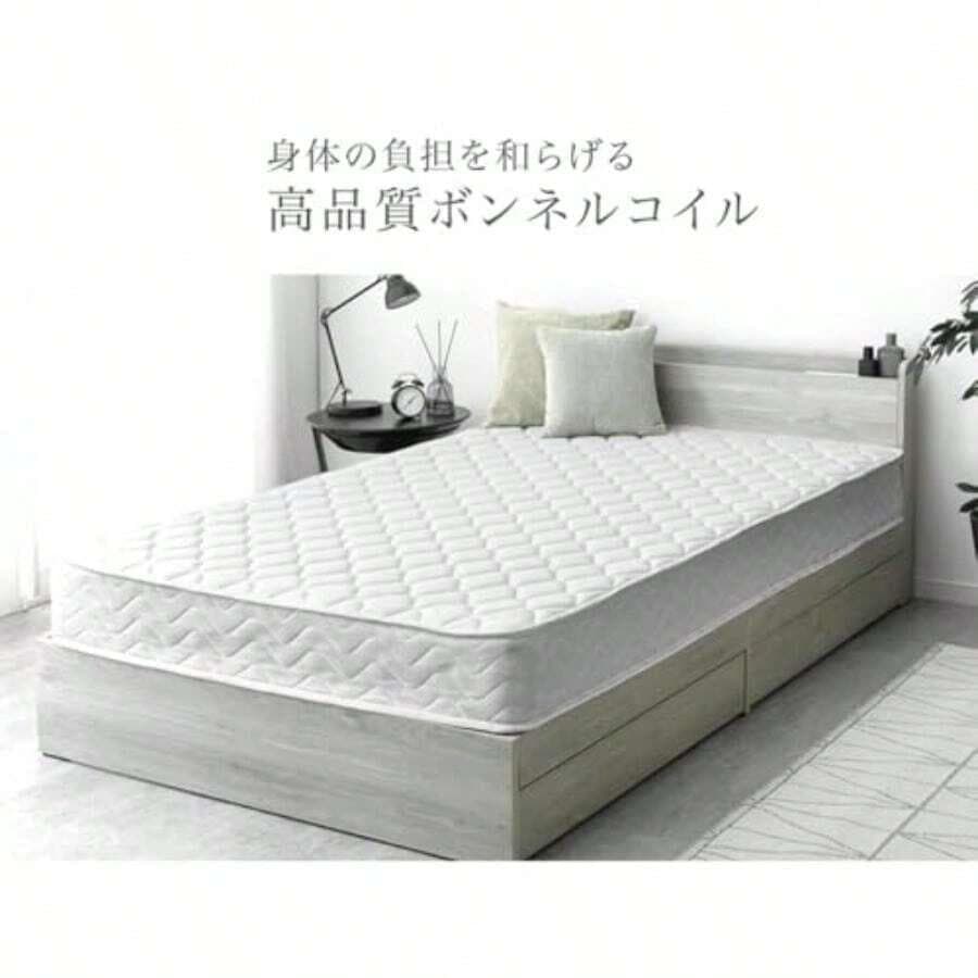 セミダブル ボンネルコイルマットレス 496個