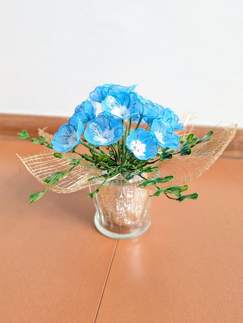 アメリカンフラワー ネモフィラアレンジメント