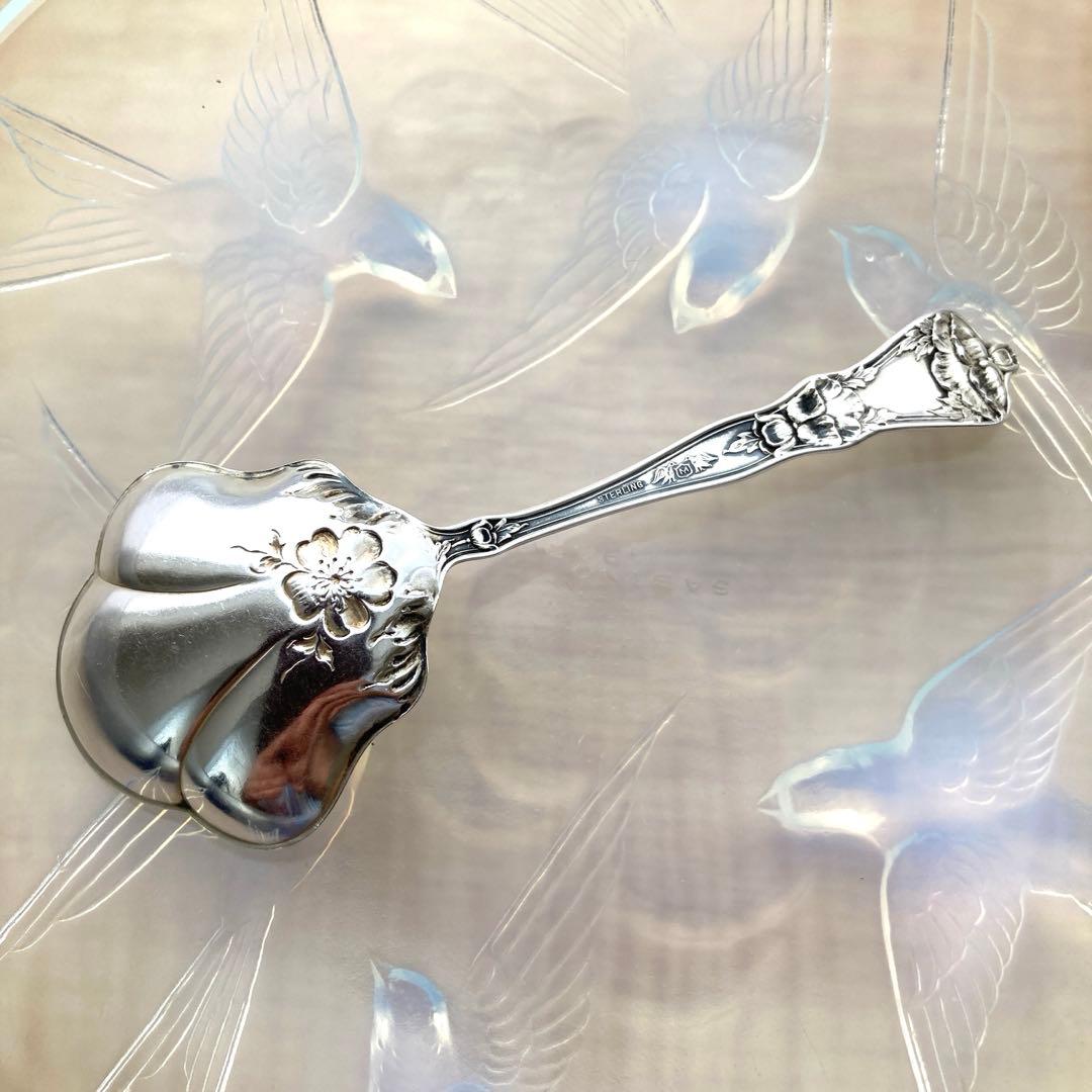 純銀　ナッツ／ボンボン　スプーン