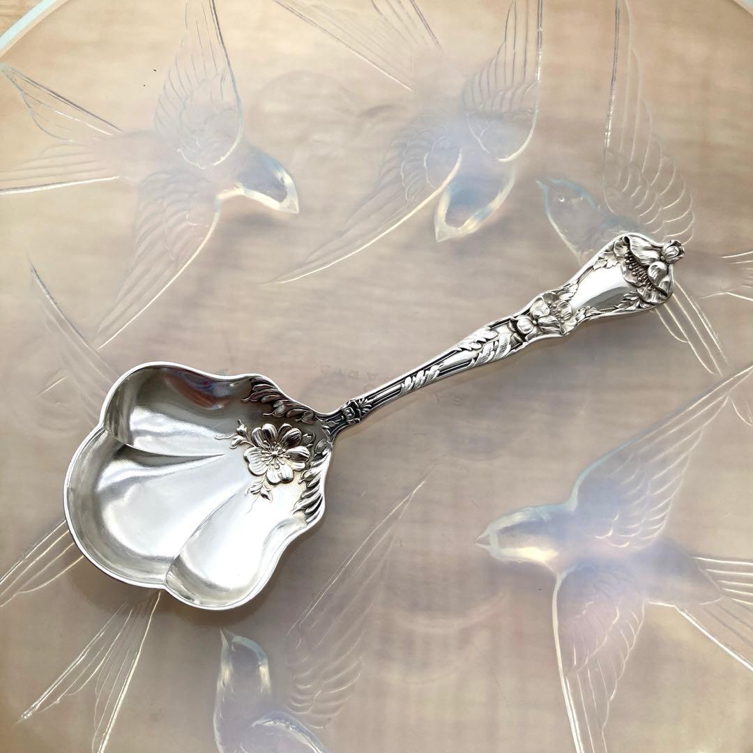 純銀　ナッツ／ボンボン　スプーン