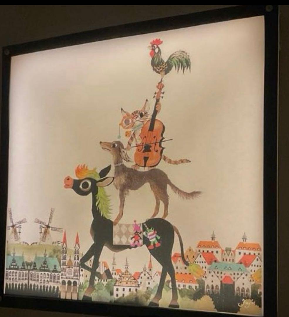 影絵 フィルムカレンダー専用 LEDバックライト額　自動点灯&消灯　DIY品