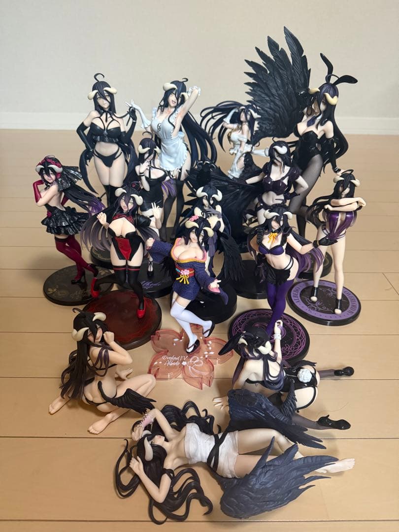 アルベド フィギュアまとめ売り　箱無し15体　箱あり4体　値下げ交渉可