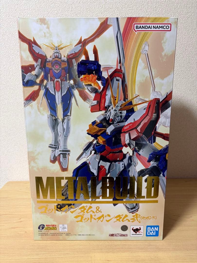 輸送箱未開封 メタルビルド ゴッドガンダム 弐 METALBUILD バンダイ