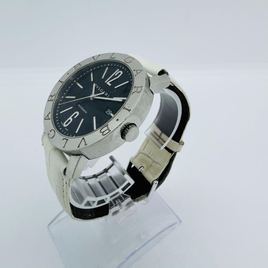 ✨BVLGARI✨ブルガリ✨デイト✨ブラック文字盤✨AUTOMATIC✨腕時計✨