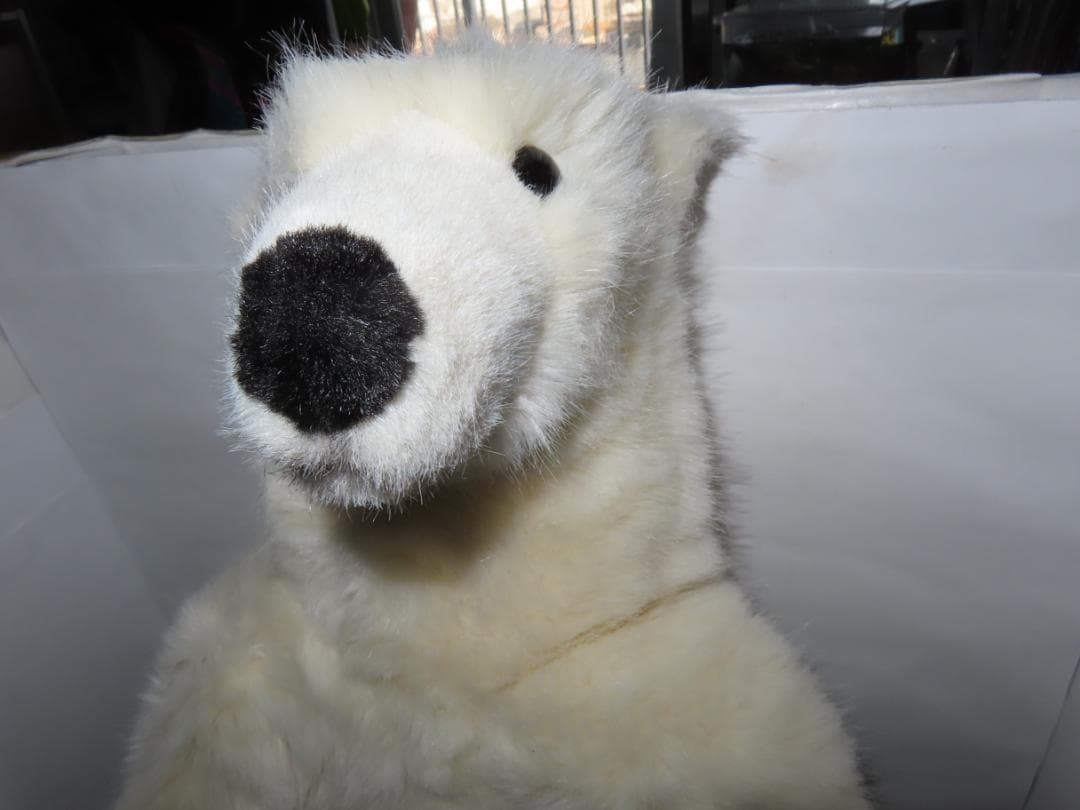 KOSEN コーセン　シロクマ　ぬいぐるみ　47ｃｍ大き目サイズ　タグ付き