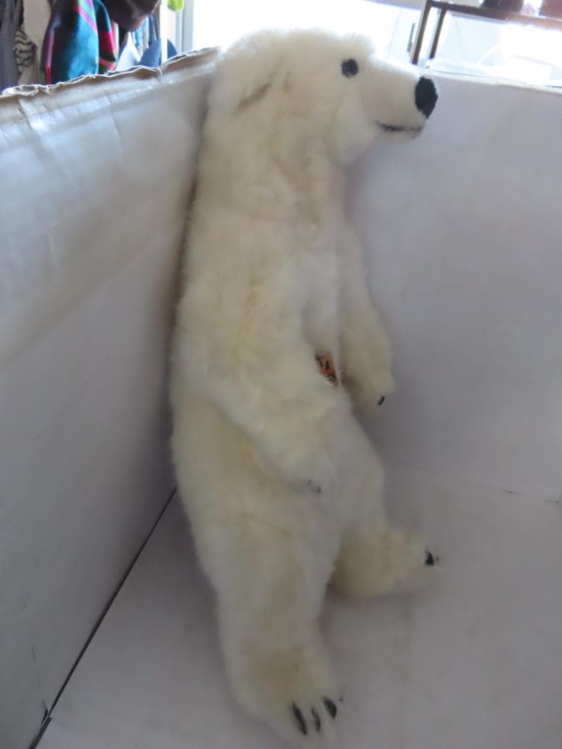 KOSEN コーセン　シロクマ　ぬいぐるみ　47ｃｍ大き目サイズ　タグ付き