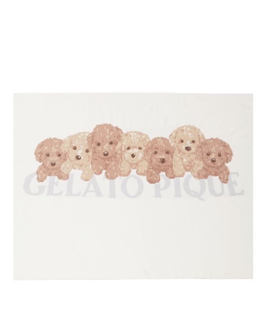 【新品】gelato pique Sleepトイプードルジャガードマルチカバー