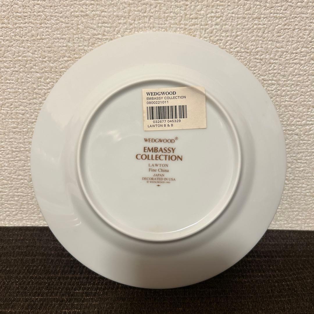 ウェッジウッド　エンバシーコレクション　デザートプレート　16.5cm