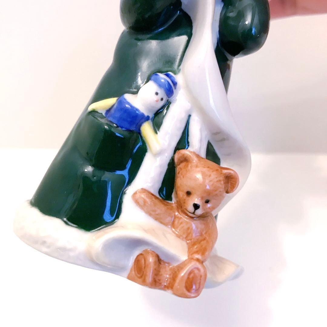 ロイヤルコペンハーゲン フィギュリン サンタクロース グリーン