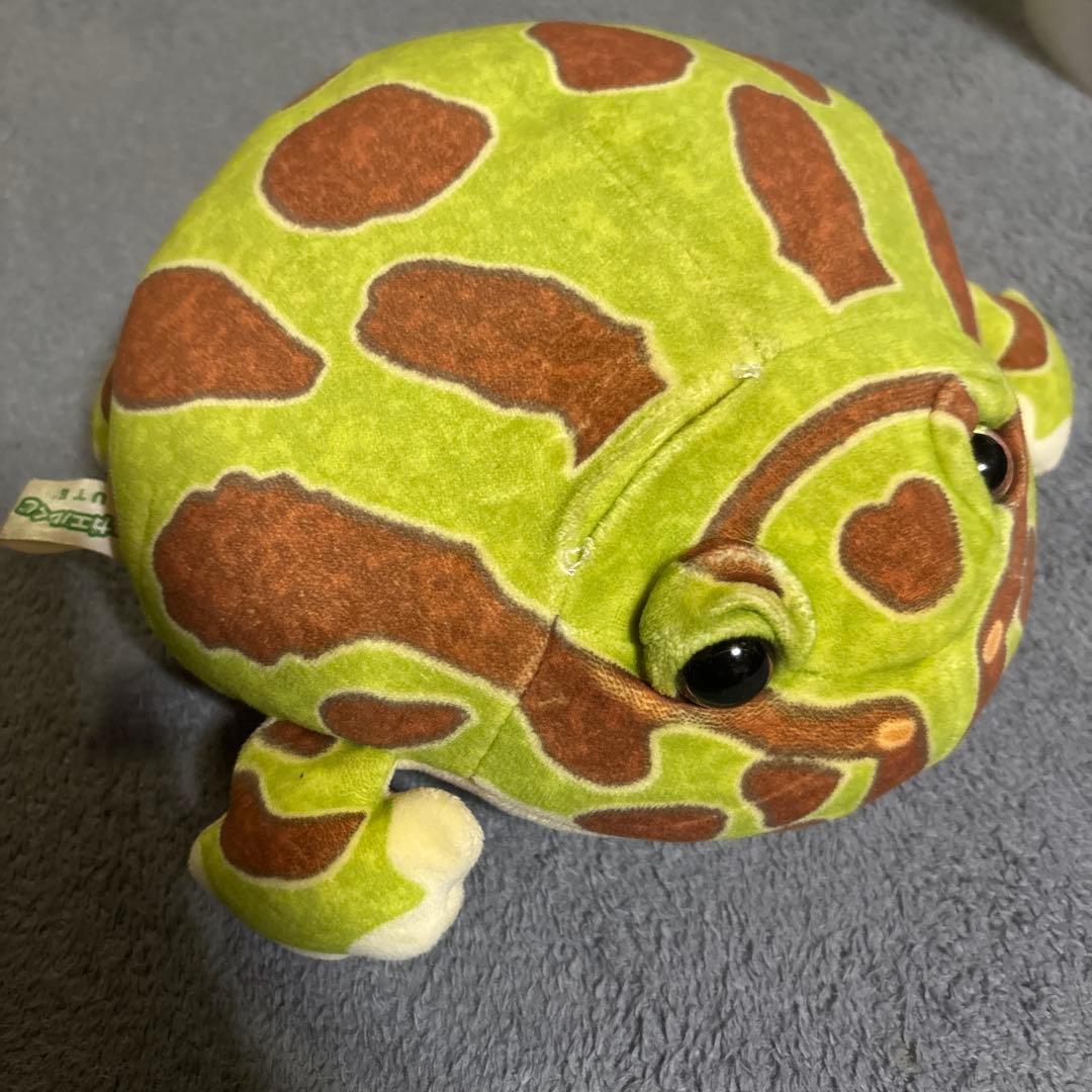 非売品 くじ景品 ツノガエル ぬいぐるみ ツノガエルくじ カエル - メルカリ
