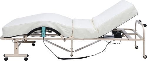 《新品・送料無料》折たたみ電動ベッド　高床タイプ