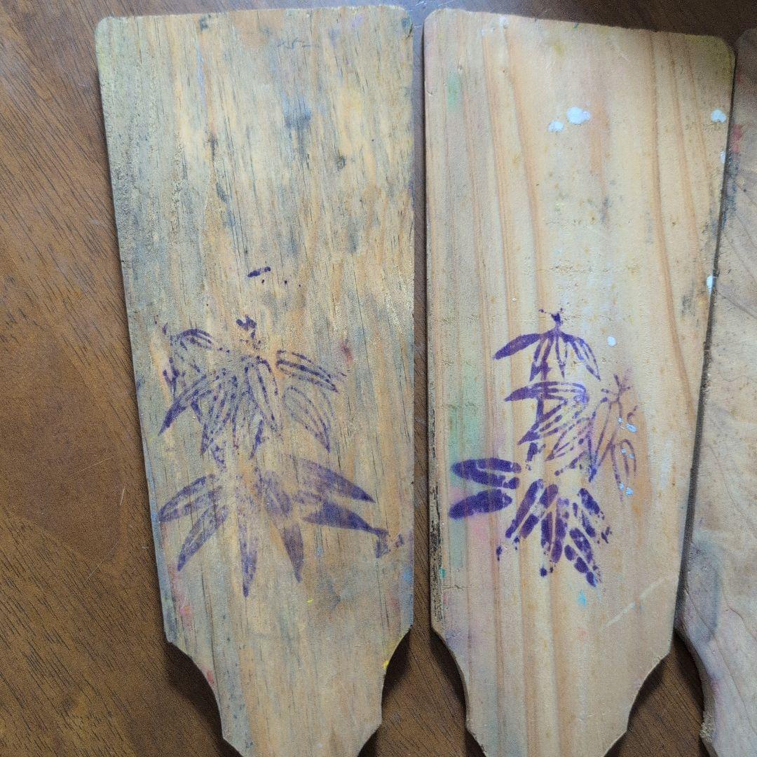 昭和レトロ　アンティーク　羽子板7枚セット販売