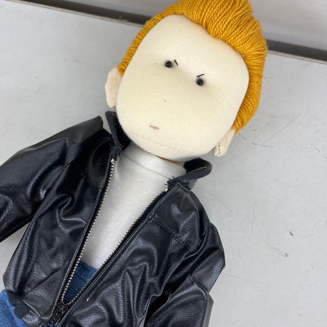 デッドストック 昭和レトロ ツッパリ君 人形 ぬいぐるみ つっぱり 大