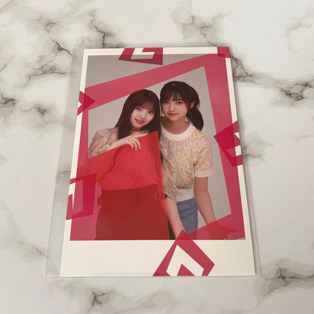 櫻坂46 FC 限定 カレンダー 特典 ポストカード 大園玲 上村莉菜 - メルカリ