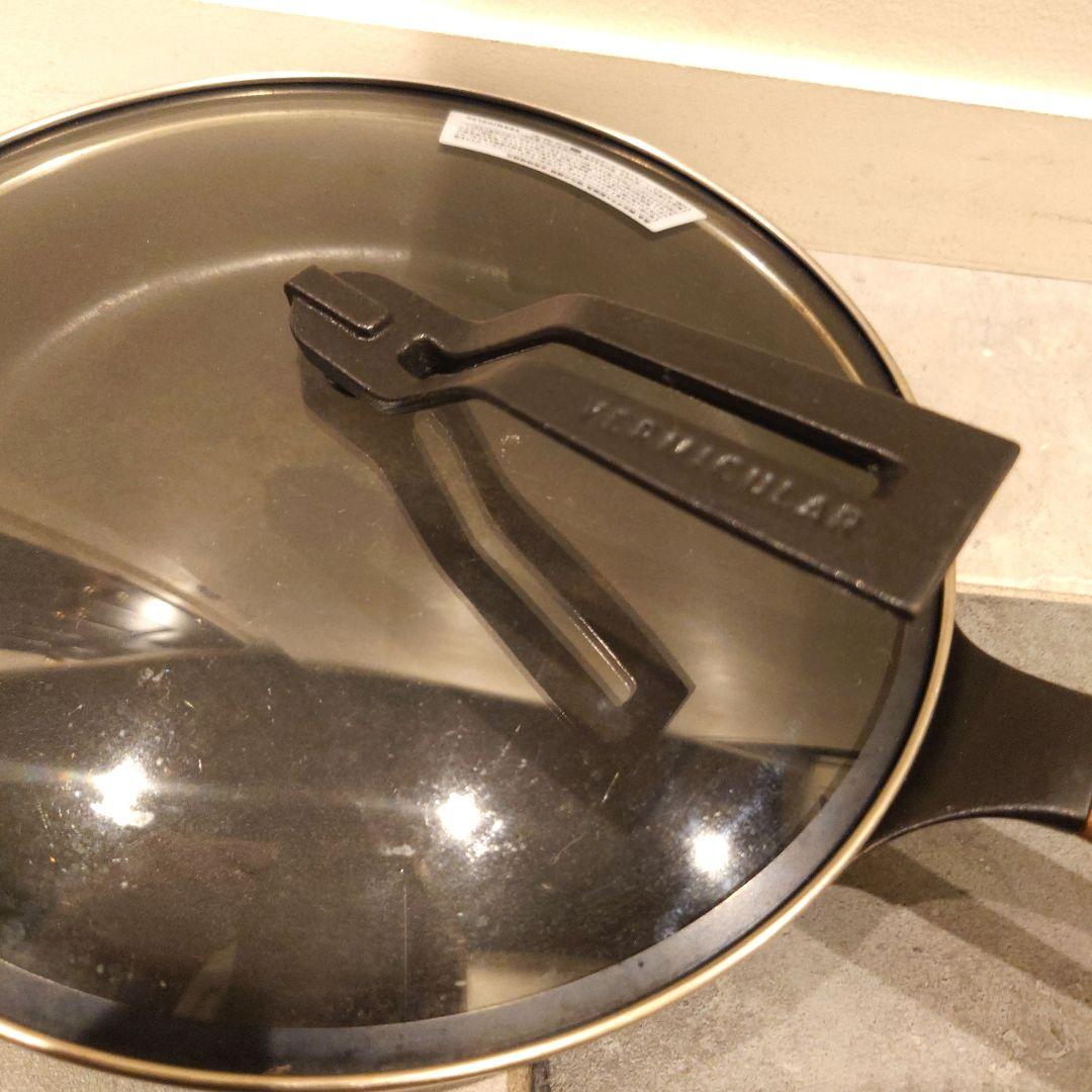 Vermicular 鋳鉄 フライパン 26cmガラスリッドセット