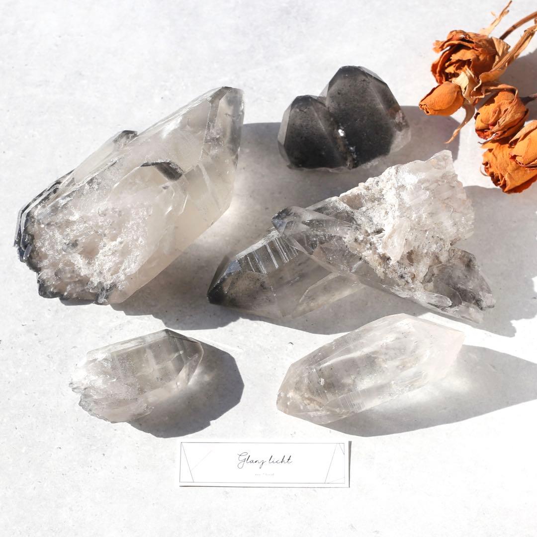 希少！ブラックファントムレムリアンシード 天然石 水晶 鉱物 一点物 クォーツ