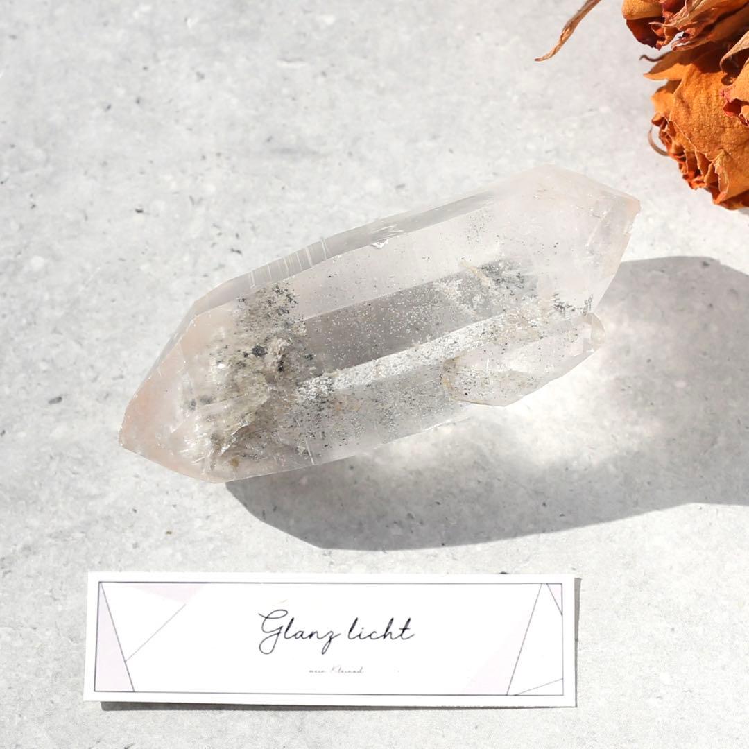 希少！ブラックファントムレムリアンシード 天然石 水晶 鉱物 一点物 クォーツ