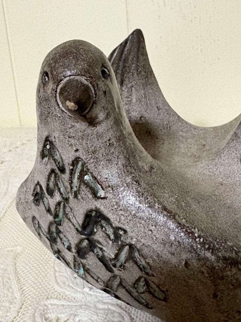 北欧ビンテージ　鳥置物