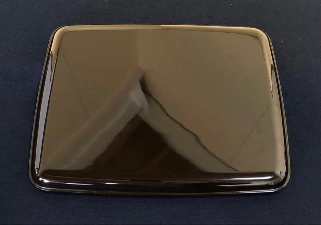 《R》豆蒔絵 螺鈿 蝋色 進物盆 漆匠 鈴木 表朔 共箱 260126く1